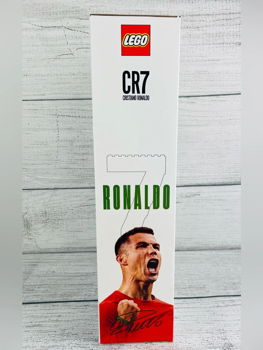 Lot Lego Cristiano Ronaldo Red & Green Soccer Legend.NEVER BEEN OPEN. 2 Sets